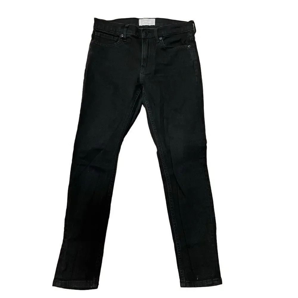 Everlane Jeans Women’s Size 26 Ankle Black Denim Goth Grunge Dark Fairy